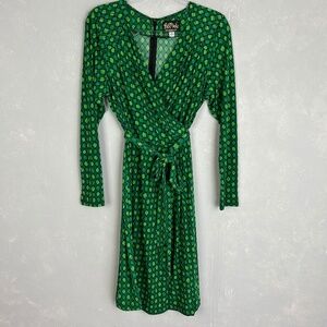 bob mackie green dress 1980s Silk Beaded Jacket/Mini-Dress - M